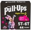 Pull-Ups Girls' Night-Time Potty Training Pants, Size 5T-6T Overnight Training
