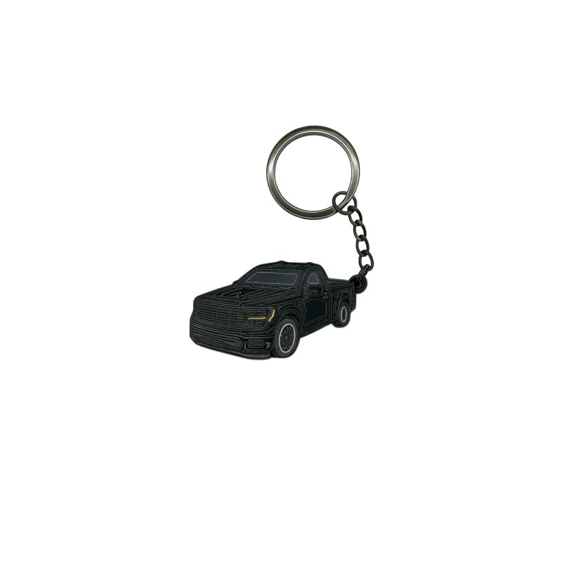 Compatible with Ford F150, Coyote Keychain – Metal Truck Key
