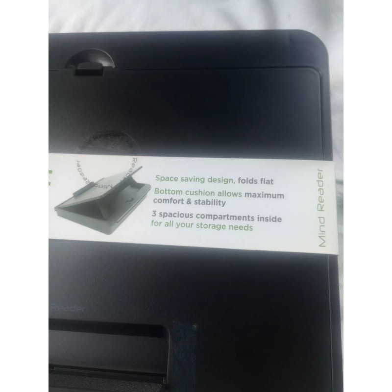 Lapdesk Mind Reader Portable Folding Laptop Lap Desk Bed Table