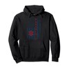Paramedic American Flag USA EMS EMT first responder Pullover Hoodie