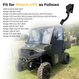 M MATI 4014989 Throttle Pedal Foot Gas Pedal for Polaris Ranger 500 570 900 1000 ETX EV GEM e2 e4 e6