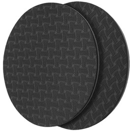 KK Yoga Knee Pad Non Slip 6mm TPE Eco-Friendly Cushion For Hands, Wrists, Elbows and Knee. (Black)