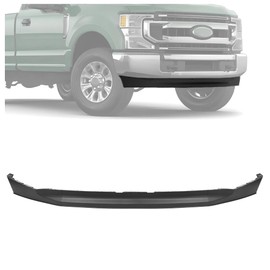 HECASA Front Lower Bumper Valance Compatible with 2020-2022 Ford F250 F350 F450 Super Duty (2WD Models) Deflector Valance Panel Air Dam Black Replacement for LC3Z-17626-BA FO1095293 LC3Z17626BA