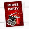 Olivia Samuel 20 x Movie Party Invitations from Kids Cinema