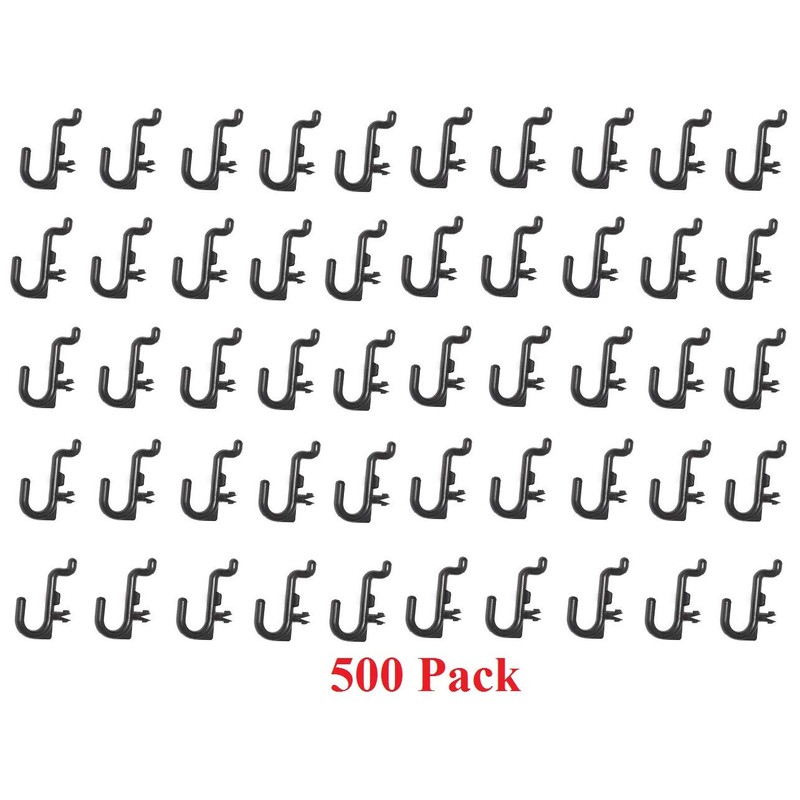 JSP Manufacturing Peg Board Plastic J Hook Style Hooks |