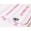 UCHINO 8807Y619 Bath Towel, Oboro Stripe C, Thin, Light and