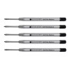 5 Monteverde P13 Parker Style Ballpoint Pen Refills, Bulk Packed,