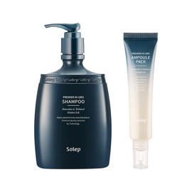 Composition Sollab Best Planning 2-type Shampoo Scalp Ampoule Pack SET (Shampoo 300ml + Ampoule Pack 40ml) / 구성 솔랩 베스트 기획 2종 샴푸 두피앰플팩 SET (샴푸 300ml+앰플팩 40ml)