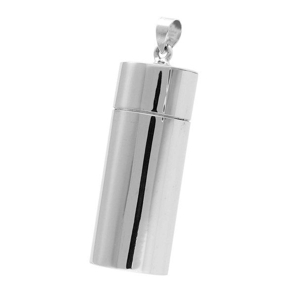 Shinjuku Gin no Kura Cylindrical 925 Silver Pill Case Nitro