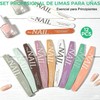 12 Piezas Limas para Uñas Lima de Uñas Kit de