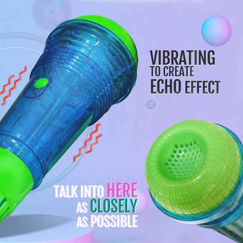 Novelty Place Echo Mic for Kids and Toddlers Magic Karaoke