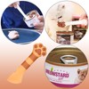 Sheldamy Silicone Pet Food Spoon, Cat Food Can Opener Paw,