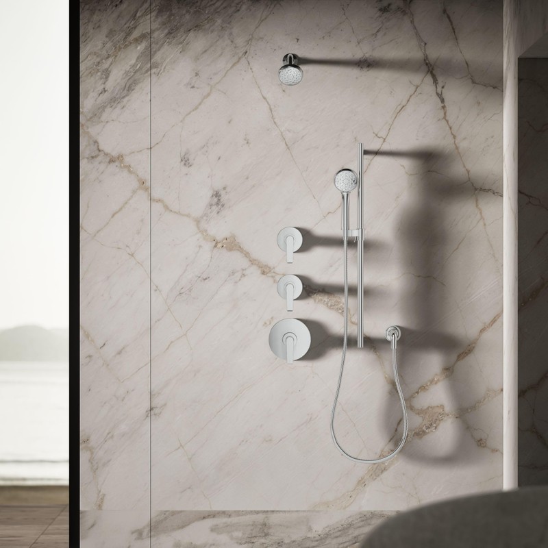 Kohler 72423-CP Awaken® B90 Single-function showerhead, 1.75 gpm, Polished Chrome