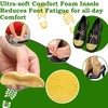 4 Pairs Shoe Filler Inserts, Anglecai Toe Filler Cushion Inserts