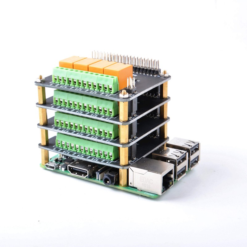 GeeekPi 4 Channel Relay Board Module for Raspberry Pi, Power