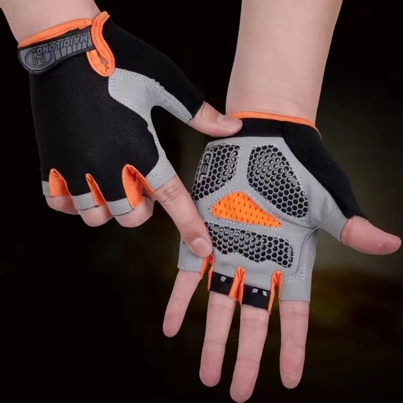 StepTidy Gym Gloves Weightlifting – Non-Slip Breathable Grip, Fitness and Cycling Training