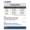 LANON PU Coated Waterproof Winter Work Gloves for Cold Weather,