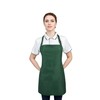 Noxiglow Adjustable Short Aprons for women with 3 Pockets, Waterproof