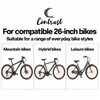 Contrast 26 Inch Bike Inner Tubes, Pair, 1.75-2.10, 40mm Schrader