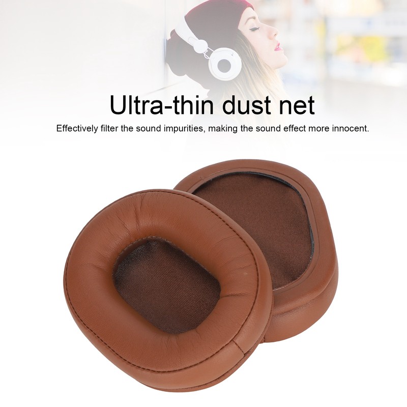 Headphones Ear Pads Soft Breathable Replacement Ear Cushions for ATHMSR7