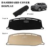 PeakPurit Black Dashboard Dash Board Cover Mat Carpet for Jeep