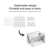 Portable Folding Grill,Stainless Steel Notebook-Style BBQ Grill Foldable Charcoal Barbecue
