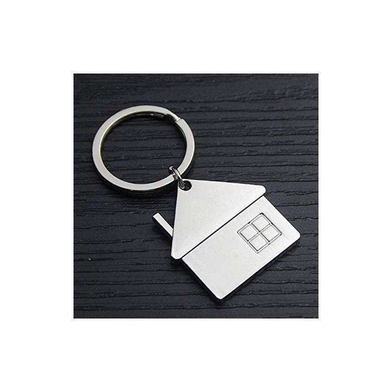 IKAAR Key Cahin Cute Cartoon House with Window keychain Mental