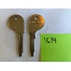ONE 1966, 1967, 1968, 1969, 1970 Volkswagen VW Beetle K ignition key blank! 1514