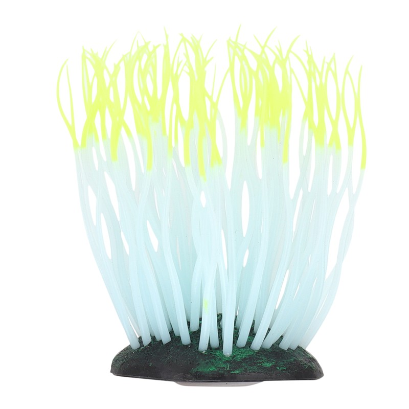 Aquarium Anemone Realistic Luminous Silicone Sea Anemone for Fish Tank