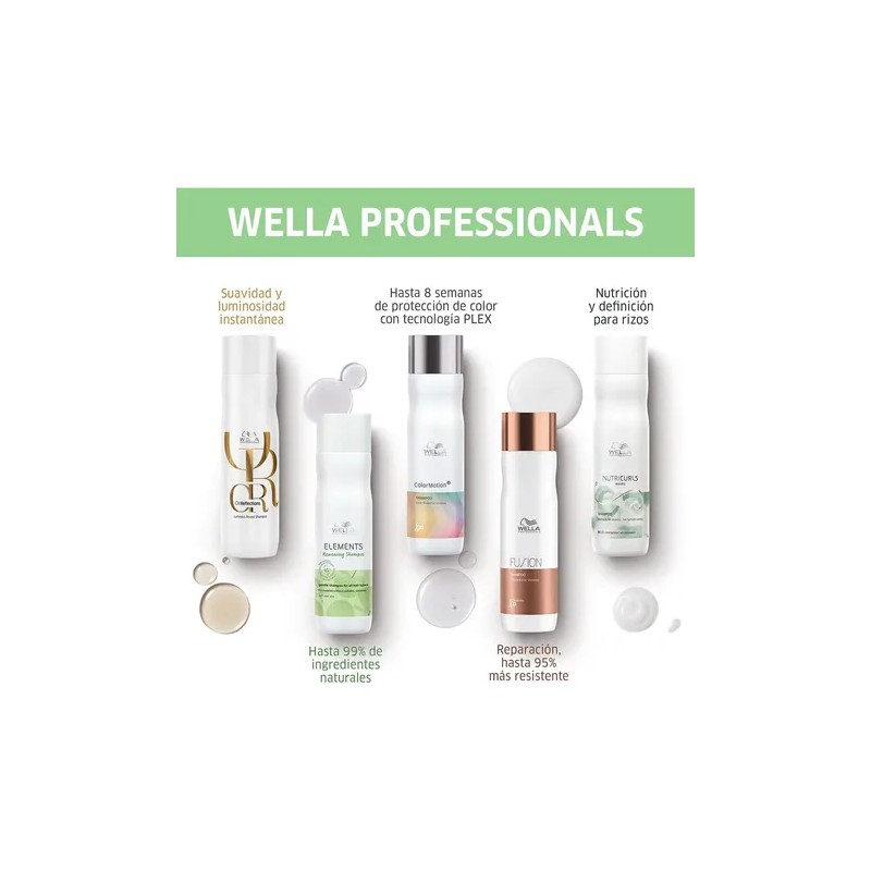 Kit Tratamiento para Cabello Wella Elements Renewing Shampoo Y Mascarilla