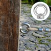 PATIKIL Ring Nut Eye Nut M3, 6 Pieces 304 Stainless