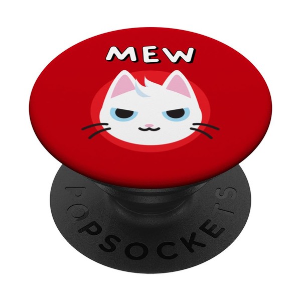 MEW: The Cat Meme Coin Revolution PopSockets with Interchangeable PopGrip