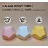 CREAVIVA Cube Pomodoro Timer - Flip to Start Countdown, Rechargeable