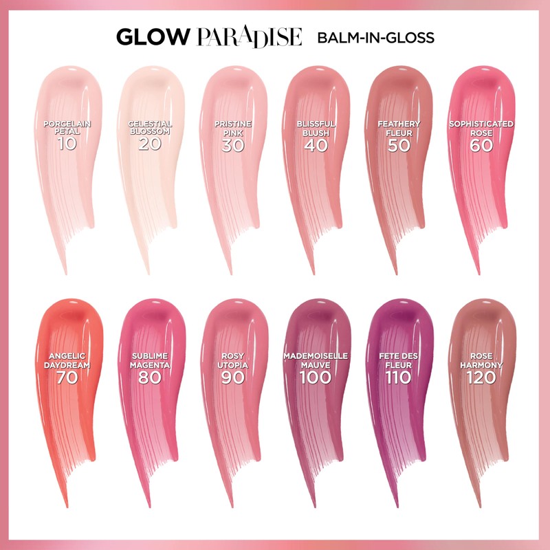 L'Oreal Paris Glow Paradise Hydrating Tinted Lip Balm-in-Gloss with Pomegranate
