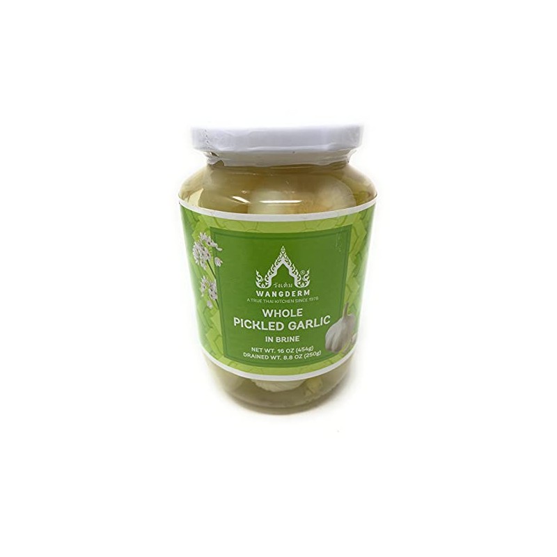 Wangderm Whole Pickled Garlic 16oz