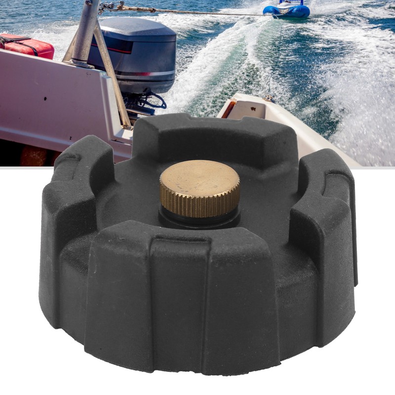 Universal Marine Boat Tank Gas Cap ABS Plastic Outboard Engine