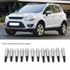 12 Pcs Chrome Valve Cover Bolt Set Fits for Ford