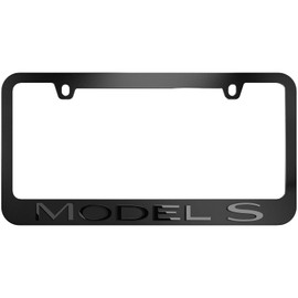 License Plate Frame (Black)