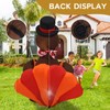 InfleasJoiy 4 FT Pull Banner Turkey Thanksgiving Inflatable Decoration with