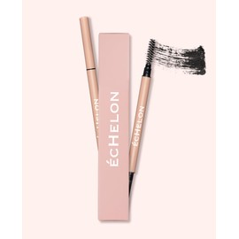 écHelon Eyebrow Pencil, Precise Shaping and Natural, Even Color, Eazy-To-Control Drawing & Long-Lasting Color, Ideal For Creating Natural, Fuller-Loking Eyebrows