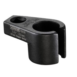 ARES 70039-3/8-Inch Drive by 7/8-Inch (22mm) Offset Oxygen Sensor Socket - Wire Gate Accesses Sensor from Side, Preventing Damage to Wires
