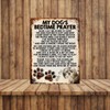 MY DOG'S BEDTIME PRAYER RETRO STYLE METAL TIN SIGN/PLAQUE (SHIH