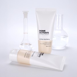BiomeActivate [Baek] Super Crema Ultra Youthful Cream / Fine wrinkles, skin texture improvement, blemishes and freckles relief, oil and moisture balance, antioxidant / [바액] 수퍼 크레마 울트라 유스풀 크림 /미세주름 피부결개선 기미-주근깨완화 유수분밸런스 항산화