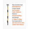 VEVOR Flat Box Handle, 40-64 in Adjustable Length, Drywall Flat