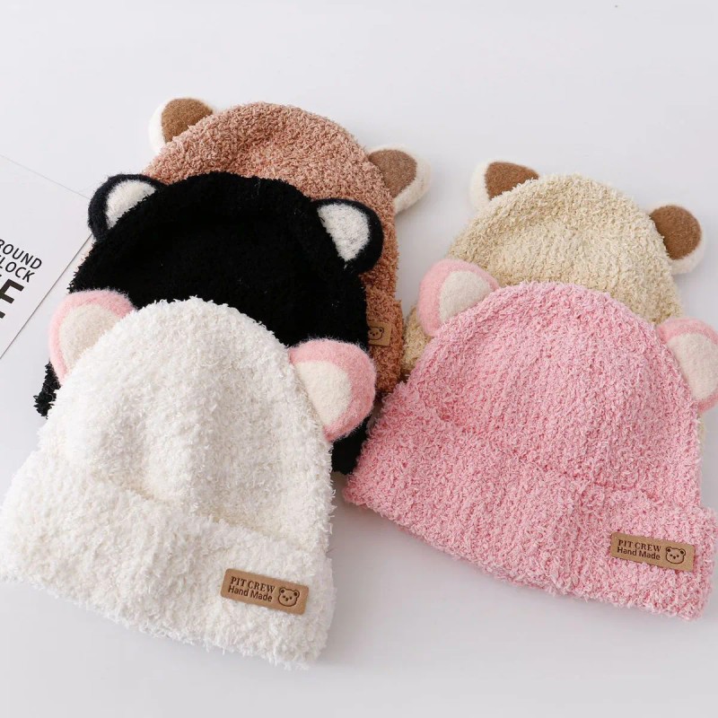 Gorritos De Lana Para Bebé Y Niño Unisex Invierno