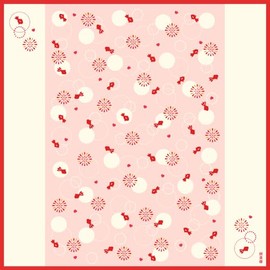 Hamamonyo Kofu (Furoshiki, 19.7 inches (50 cm), Kobu Maiden Goldfish