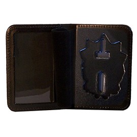 Perfect Fit Badge and ID Case for NY City Police Captain (Cutout PF64)