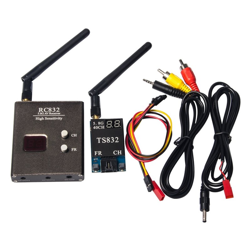 Wolfwhoop WT832 WR832 5.8GHz 40CH 600mW Wireless FPV Transmitter and