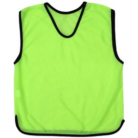 PROSTYLE SPORTS 10 X Football Training Bibs Football Netball Rugby Hockey Cricket - Yellow - Youth Large