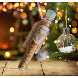 Bea Garden UK Reindeer Food - Handmade Christmas Eve Box Hang on your tree until eve- Small plastic tube Environmentally friendly ingredient's Wildlife Safe Raindeer Food, Multicolor, One Size